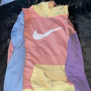 Multi Colored Nike Hoodie.